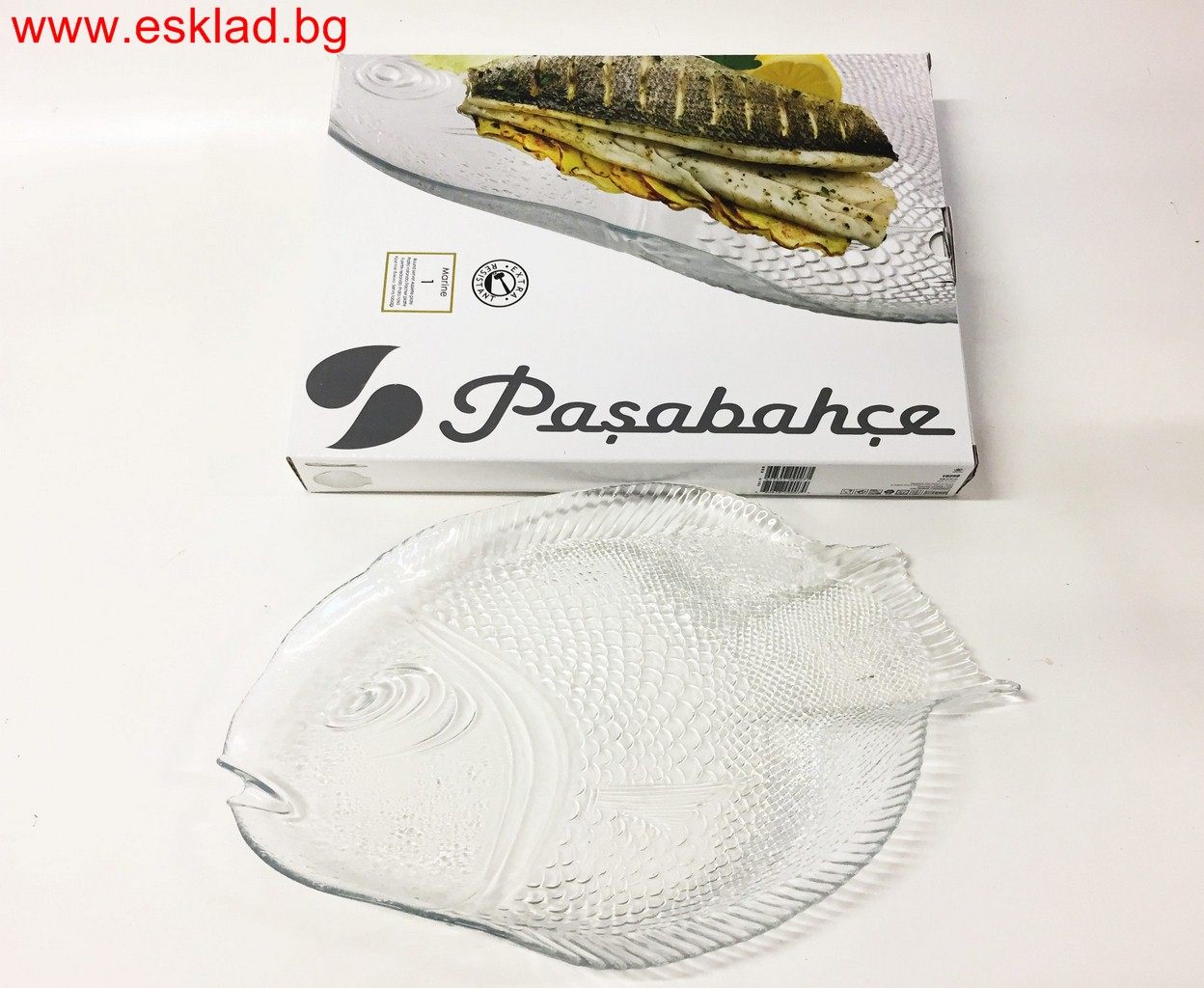 Чиния риба голяма Pasabahce №10258