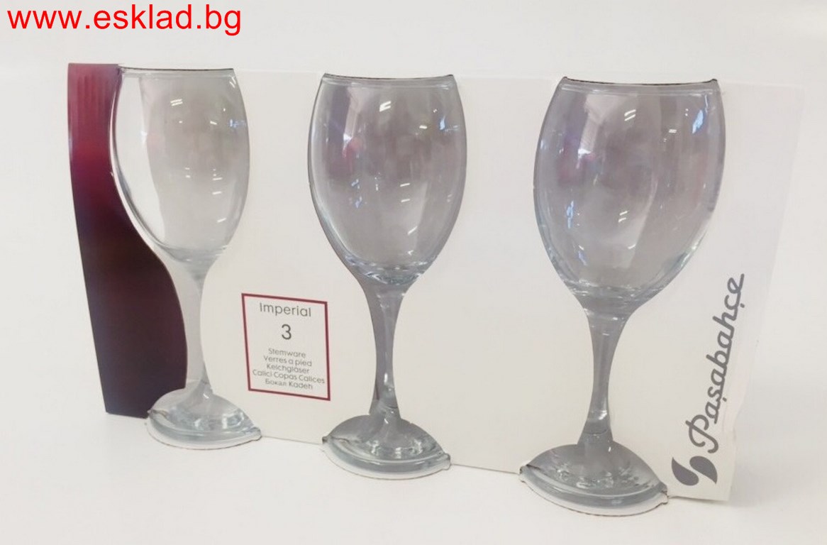 Чаша за червено вино на столче 255ml 6ца Pasabahce №44703
