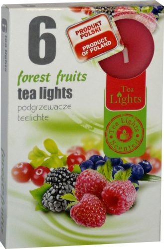 Свещ чаена ароматизирана 6-ца FOREST FRUITS №442 /15 комплекта  в стек/ ADMIT