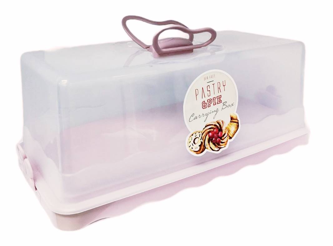 Кутия за кекс пеперуда правоъгълна Lux L - 575