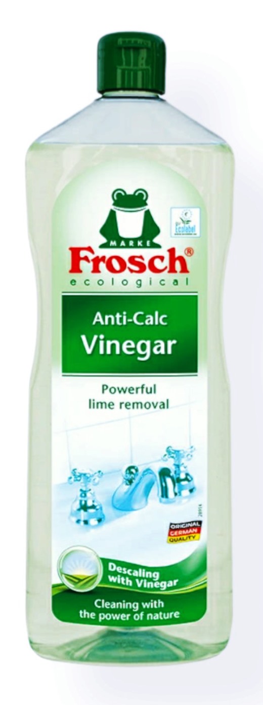 Почистващ препарат Frosch Anti - Calc Vinegar 1л/10 броя в кашон/