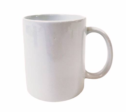 Чаша порцелан бяла за сублимация Ф7/Н9.5 см