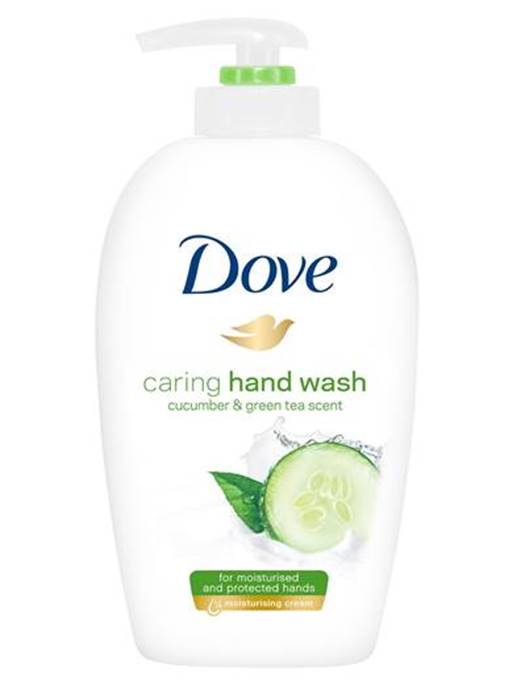 Течен сапун Dove помпа 250 ml cucumber and green tea/12 броя в кашон/
