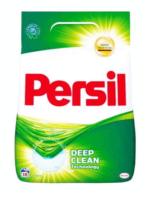 Прах за пране 1,17кг Persil Deep Clean 18 пранета бяло/8 броя в кашон/
