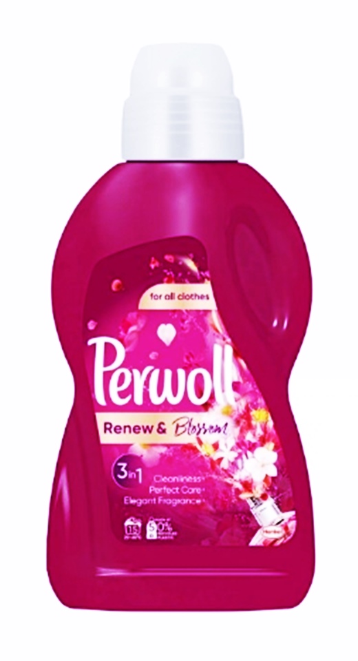 Течен перилен препарат Perwoll Renew Blossom 0,9L/15 пранета