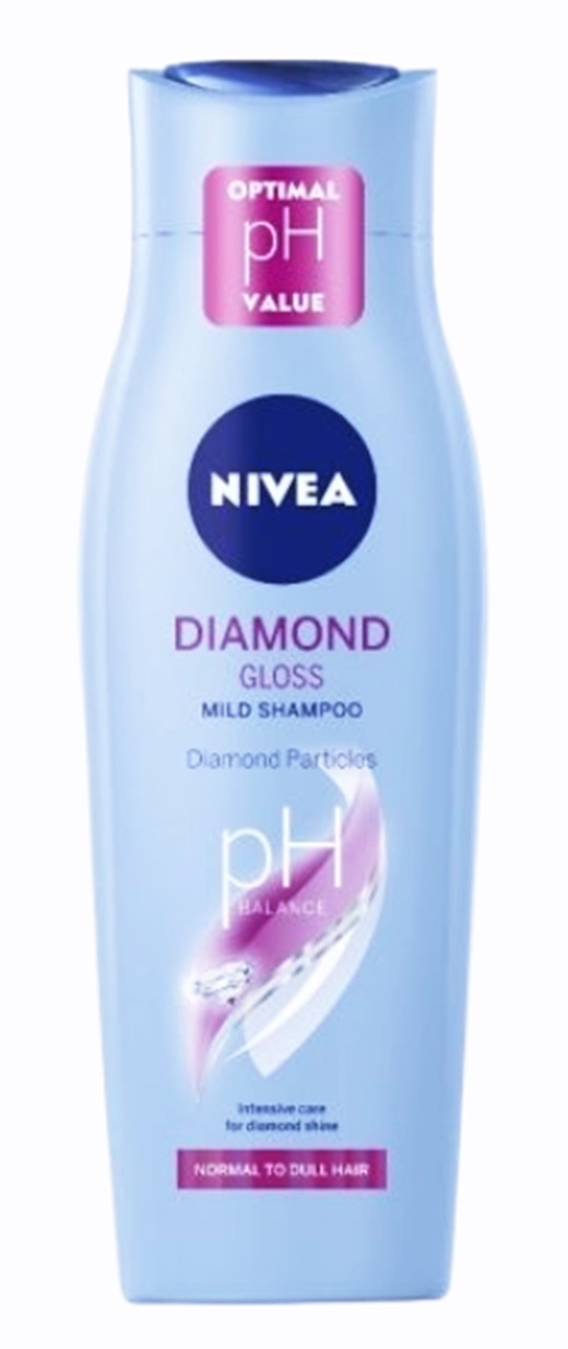 Шампоан NIVEA Diamond Gloss за диамантен блясък 250 ml/24 броя в кашон/