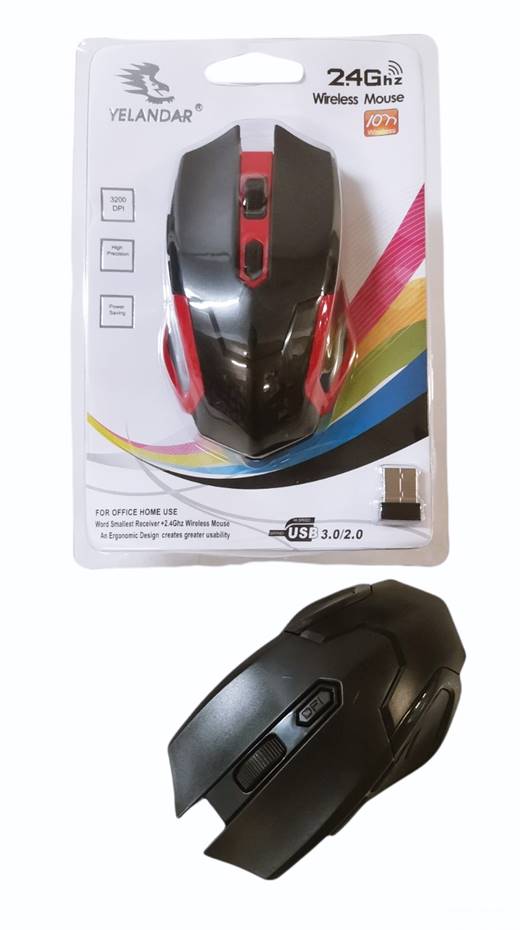 Мишка за компютър без кабел на блистер №JX-A721