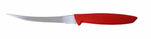 Нож TRAMONTINA PLENUS за домати с червена дръжка 12,7см №170939/23428075 /12 броя в кутия/