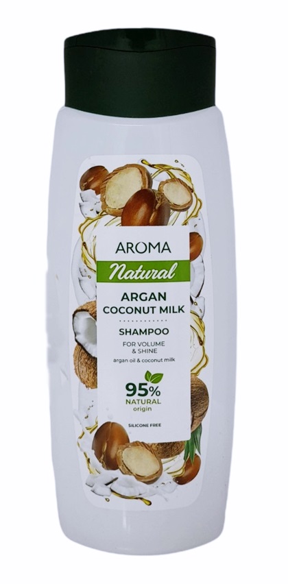 Шампоан AROMA ARGAN and COCONUT MILK 400 ml