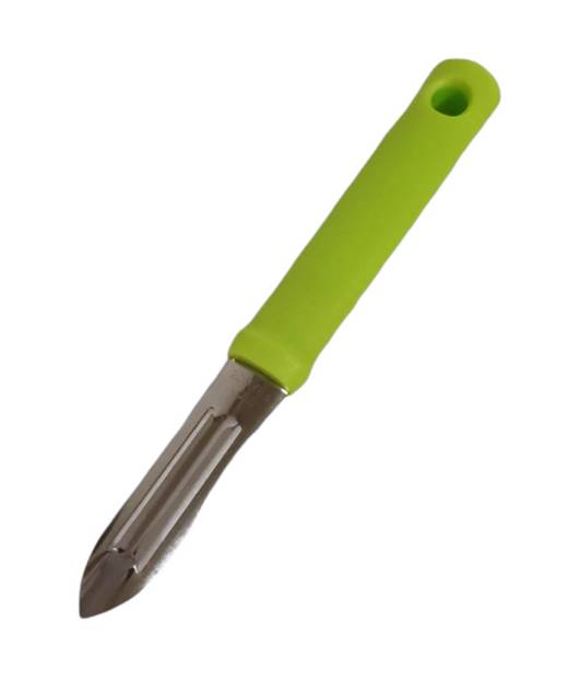 Белачка FR с неподвижно ножче със светло зелена дръжка №320608 /25 броя в кутия/