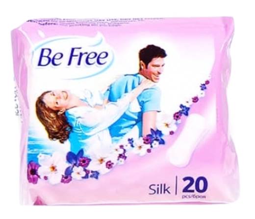 Дамски превръзки Be Free ежедневни индивидуално опаковани 20бр. коприна розови