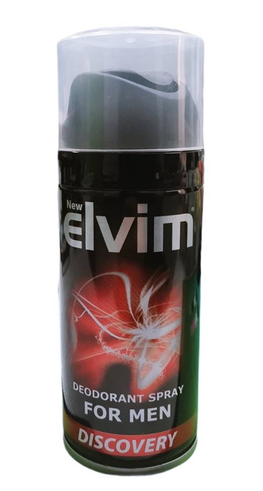 Дезодорант Elvim 150мл мъжки Discovery /24 броя в кашон/