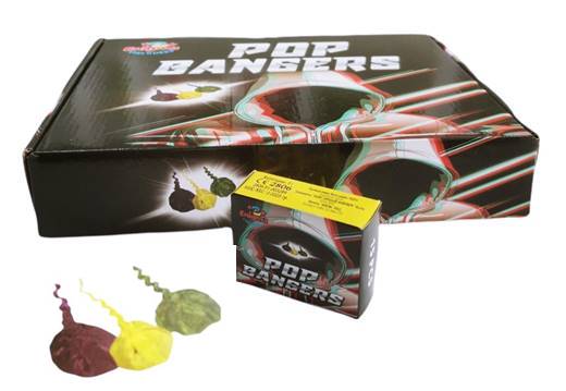 Гърмящи топчета в кутия с флаш ефект POP BANGERS №EO6802/PS00D /30 броя в кашонче/