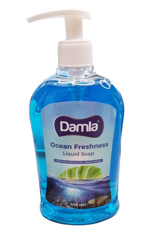 Течен сапун Damla помпа 500ml океан /12 броя в стек/