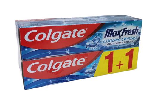 Паста за зъби Colgate промо пакет 2х75ml  Max Fresh /12 броя в стек/