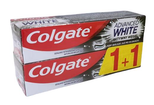 Паста за зъби Colgate промо пакет 2х75ml  ADVANCED WHITE /12 броя в стек/