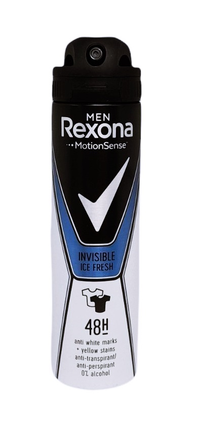 Дезодорант мъжки Rexona invisible ice fresh 150 ml R /6 броя в стек/