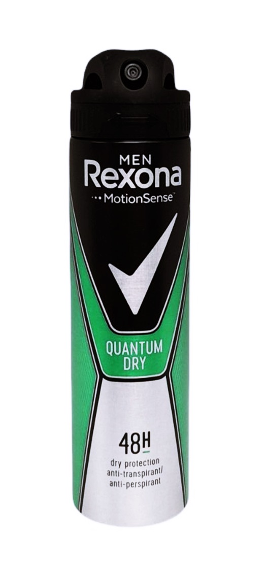 Дезодорант мъжки Rexona quantum dry 150 ml SDL /6 броя в стек/