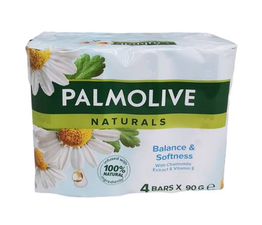Сапун Palmolive 4 броя х 90 г в пакет CHAMOMILE and VITAMIN E