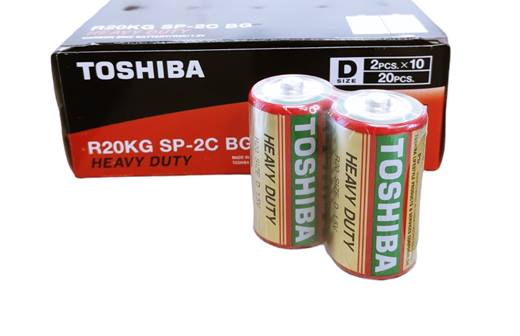 Батерия TOSHIBA R20K SP-2C /20 броя в кутия/