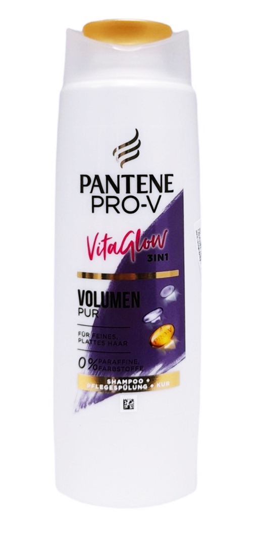 Шампоан PANTENE Vita Glow 3 in1 Volume 250 ml R /6 броя в кашон/