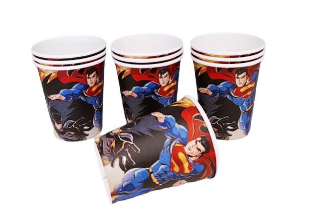 Чаша за парти 10ка Superman vs Batman Disney