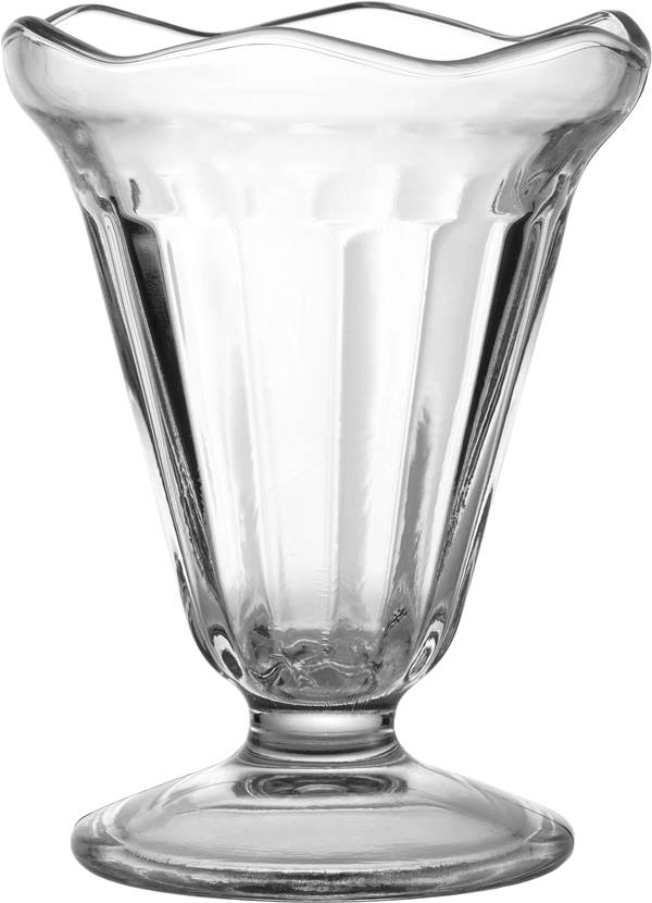 Чаша за мелба на столче 225 ml Ф98/Н130 mm Uniglass Chicago 6 броя в цветна кутия №44853 /4 комплекта в кашон/