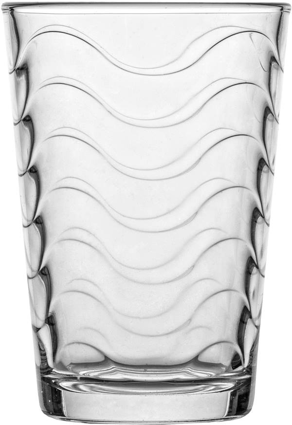 Чаша за вода 190 ml Ф68/Н98.5 mm Uniglass Kyma 6 броя в опаковка №54179 /6 комплекта в кашон/