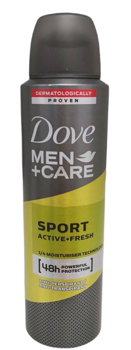 Дезодорант мъжки DOVE sport active fresh /6 броя в стек/
