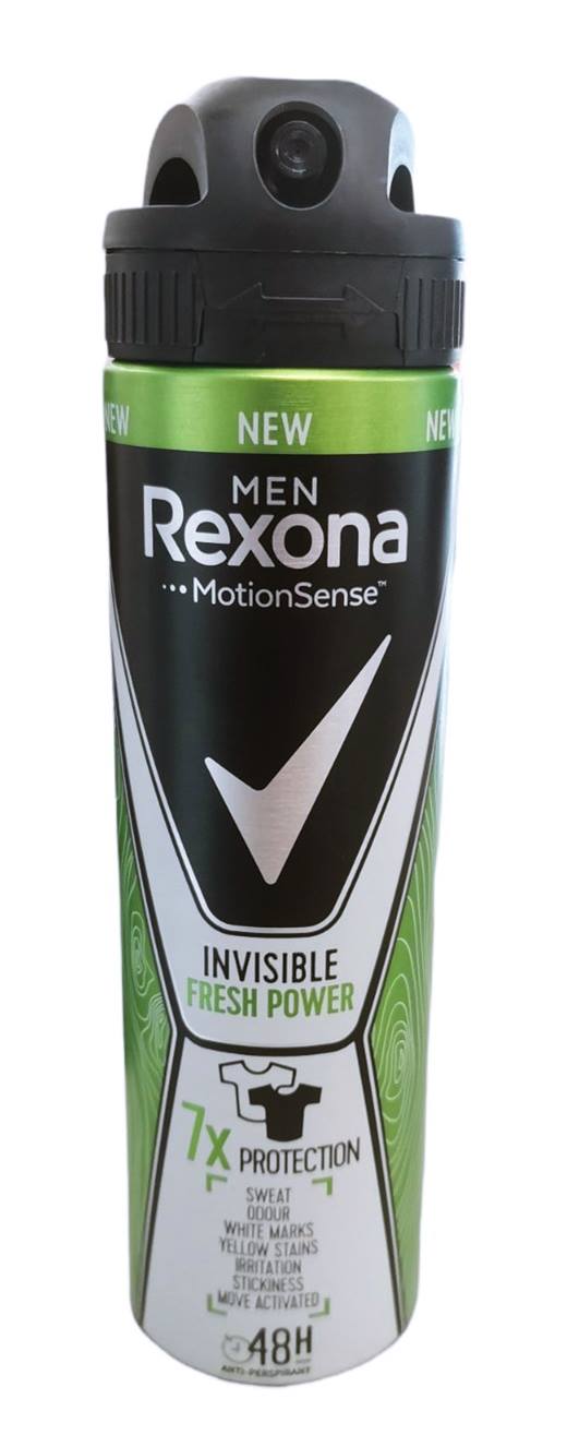 Дезодорант мъжки Rexona invisible fresh power 150 ml /6 броя в стек/