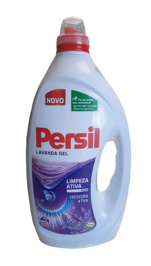 Течен перилен препарат Persil gel Lavender 2.75L 55 пранета /4 броя в кашон/