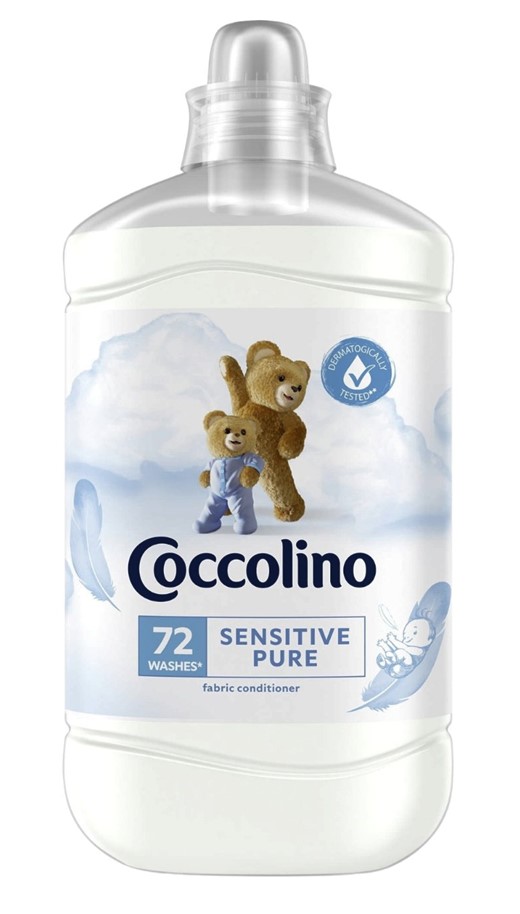 Омекотител Coccolino 1.8L Sensitive pure S /6 броя в кашон/