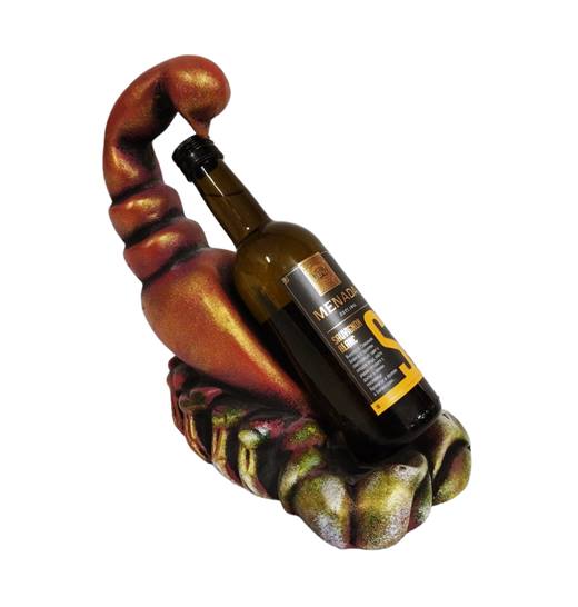 Скорпион с вино голям H23см/22см № 220101