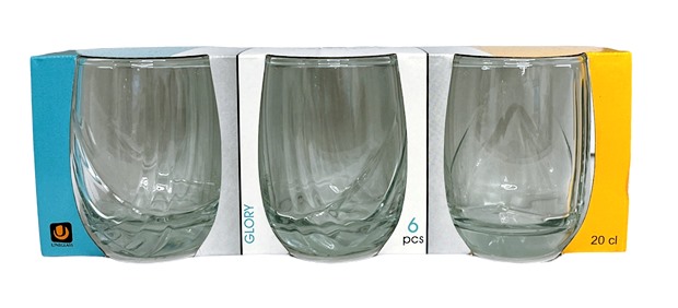 Чаша за водка 200 ml Ф69/Н85 mm Uniglass Glory 6 броя в опаковка №94300 /6 комплекта в кашон/