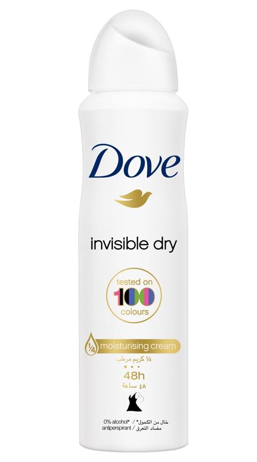 Дезодорант дамски DOVE invisible dry /6 броя в стек/