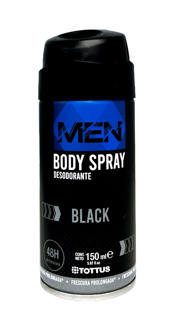 Дезодорант MEN 150мл мъжки BLACK /8 броя в стек/