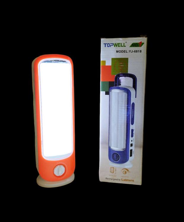 Фенер LED акумулаторен с потенциометър с ярка светлина №YJ-6818