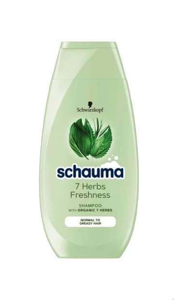 Шампоан Schauma 400ml 7 Herbs Freshness /5 броя в кашон/