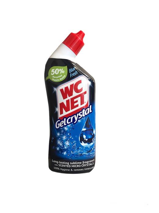Почистващ препарат гел WC NET crystal 750 ml син