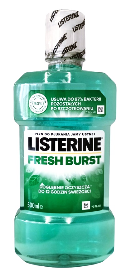 Вода за уста Listerine Fresh Burst 500 ml /6 броя в кашон/