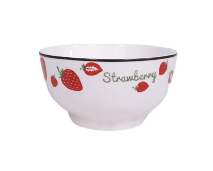 Купа порцелан Strawberry Ф12.5/Н6.5см