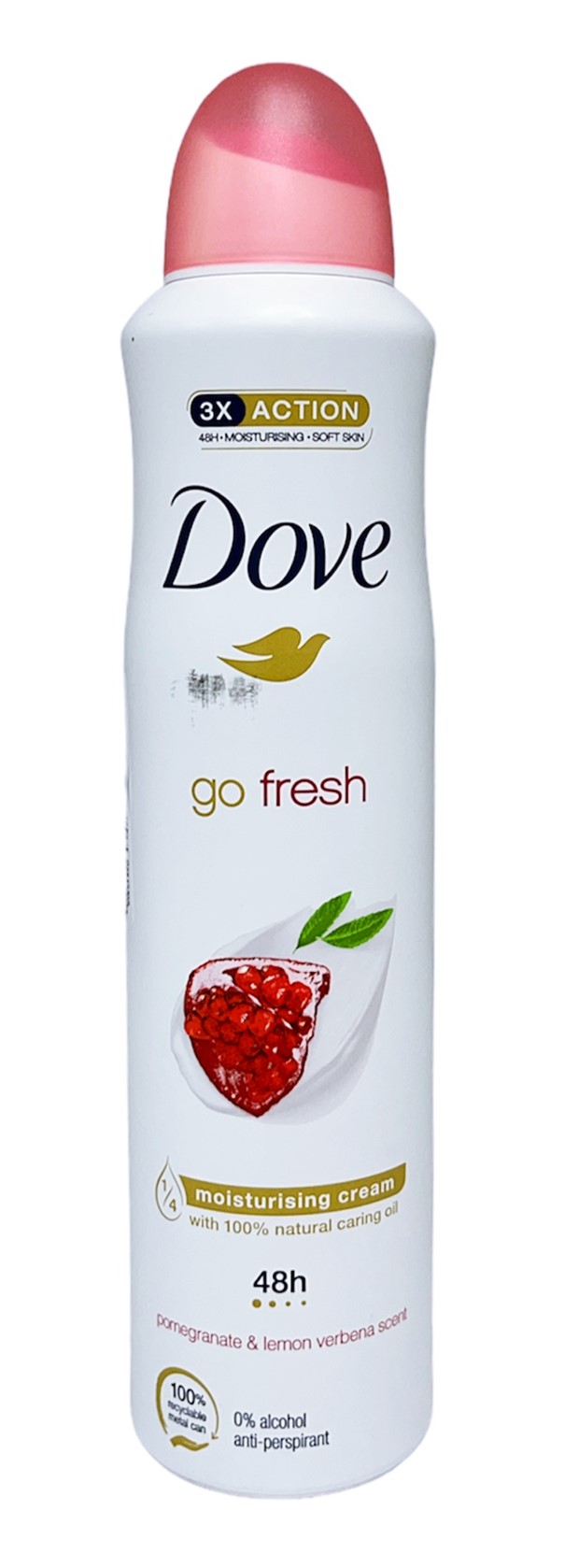 Дезодорант дамски DOVE go fresh pomegranate and lemon verbena scent 250ml R /6 броя в стек/