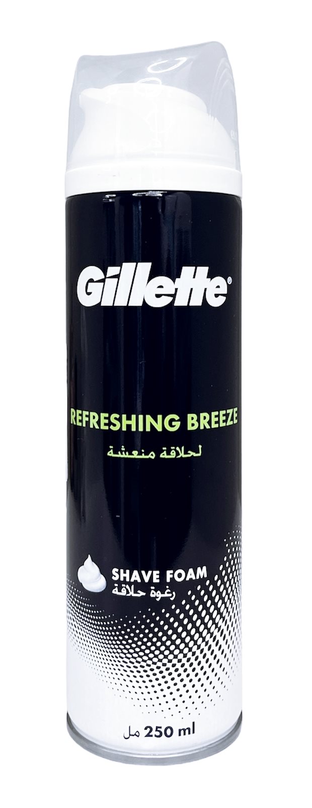 Пяна за бръснене Gillette 250ml Refreshing Breeze R /12 броя в кашон/