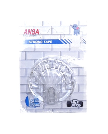 Закачалка Ansa лепеща мида прозрачна №340
