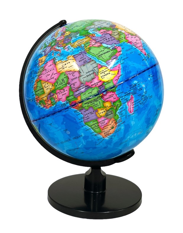 Глобус географски Ф25см