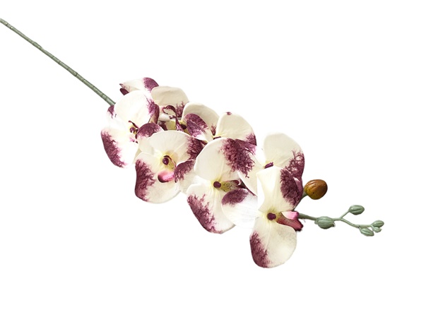 Изкуствено цвете Орхидея 90см двуцветна