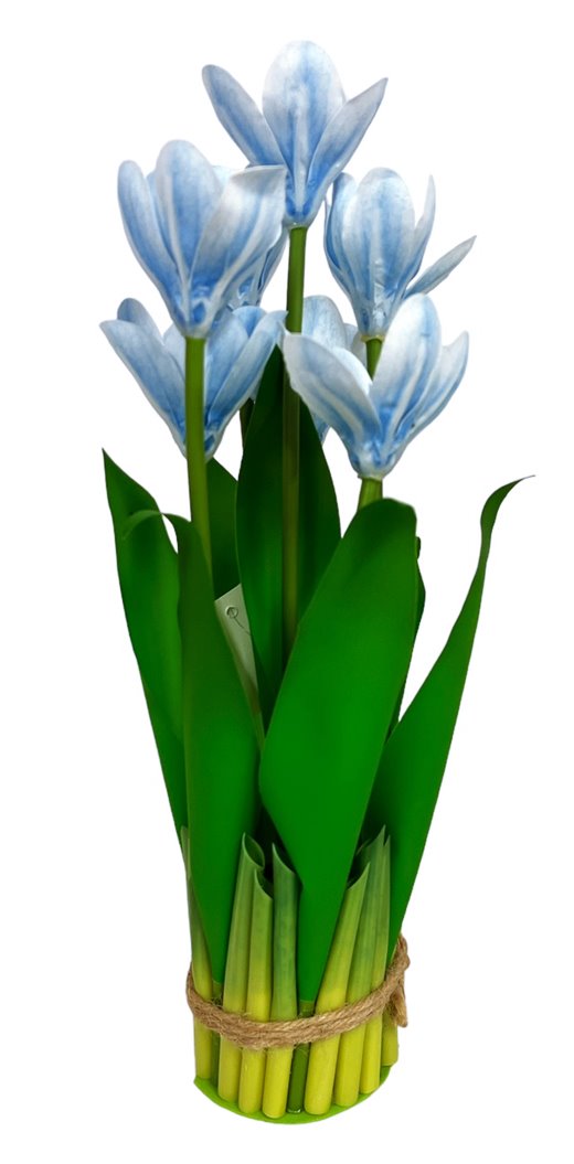 Букет от седем цветя в сноп декорация 29,5х6,5см