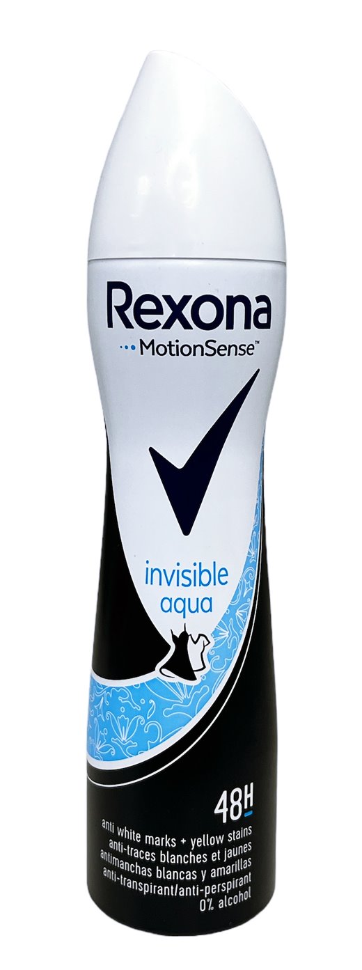 Дезодорант дамски Rexona invisible aqua 200 ml R /6 броя в стек/