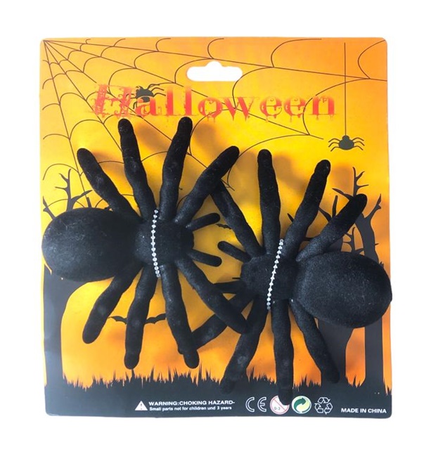 Паяк тарантула 2 броя на карта Halloween