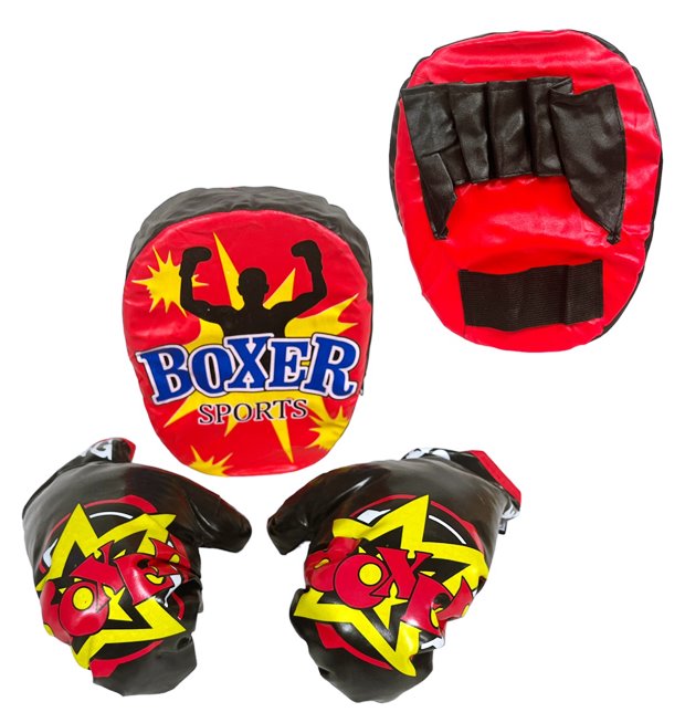 Боксова лапа + ръкавици BOXER Н23см №YY704
